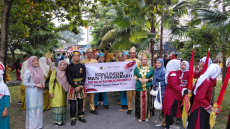 MAN 1 Pekanbaru Meriahkan Karnaval Kemenag Kota Pekanbaru